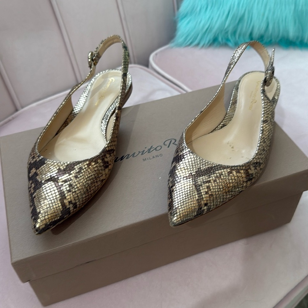 Giannito Rossi sling backs
